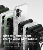iPhone 16 Case | Bitmap Silicone Magnetic - Multiple iPhone 16 cases in various colors with individual black camera lens protectors.