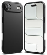 iPhone Air Case | Onyx - Front and back views of a sleek black iPhone case with a textured finish and raised camera bump.