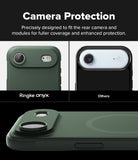 iPhone Air Case | Onyx Magnetic - Comparison showing Ringke Onyx camera coverage versus standard cases.