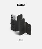 iPhone 17 Pro Max Cover | Folio Grip Wallet Magnetic - Black folio wallet case with card slots and magnetic grip.