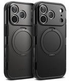 iPhone 17 Pro Case | Alles - Two black rugged Ringke phone cases with circular magnetic mounts on the back.