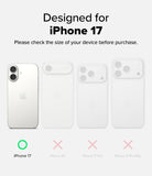[Bundle] iPhone 17 | Silicone Magnetic - iPhone 17 | Silicone Magnetic - Comparison chart showing iPhone 17 compatibility versus Air, Pro, and Pro Max models.