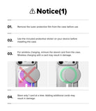 iPhone 18 Pro Case | Fusion Card Magnetic - Instructions for using a phone case with illustrations and text on a white background