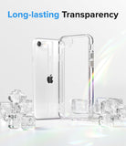 iPhone SE 2022 5G / SE 2020 / 8 Case | Fusion - Clear phone case next to a white iPhone surrounded by ice cubes.