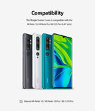 Mi Note 10 / 10 Pro Case | Fusion-X - Four smartphones in different colors showing compatibility for the Fusion-X case.