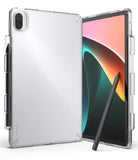 Xiaomi Pad 5 / 5 Pro | Fusion - Clear protective case on a tablet with a stylus attached to the side.