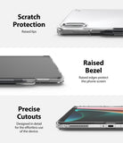 Xiaomi Pad 5 / 5 Pro | Fusion - Clear tablet case showing raised lips, screen protection, and precise port cutouts.
