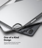 Xiaomi Pad 5 / 5 Pro | Fusion - A transparent protective case resting on a silver and a dark grey tablet.