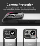 Nothing Phone (4a) Pro Case | Fusion-X - Comparison showing the Fusion-X case providing full camera module protection.