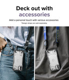 Nothing Phone (1) Case | Fusion-X - Two people wearing Nothing Phone (1) devices in Fusion-X cases attached to neck straps.