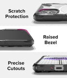Nothing Phone (1) Case | Fusion-X - Close-ups showing scratch protection, raised bezels, and precise port cutouts.