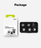 Nothing Phone (3) | Camera Glass - Ringke camera lens frame glass protector packaging and two black lens covers.