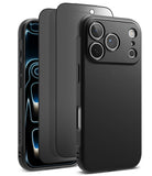 [Bundle] iPhone 17 Pro | Onyx Magnetic - iPhone 17 Pro | Onyx Magnetic - Black iPhone 17 Pro with a textured magnetic case and a screen protector layer.
