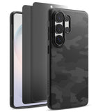 [Bundle] Galaxy S26 Ultra | Onyx - Galaxy S26 Ultra | Onyx - Black camo phone case with screen protector layers for Samsung Galaxy S26 Ultra.