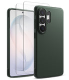 [Bundle] Galaxy S26 Ultra | Onyx - Dark green phone case and screen protector for Galaxy S26 Ultra.