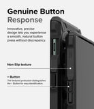 OnePlus 11 5G Case | Fusion-X - Close-up of phone case buttons showing non-slip texture and distinct volume button design.