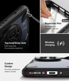 OnePlus 13 Case | Fusion-X - Features strap hole, protective film, wireless charging compatibility, and precise port cutouts.