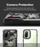 OnePlus 15R Case | Fusion-X - Close-up of phone case camera protection comparing Ringke coverage to a standard case.
