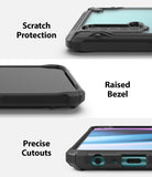 OnePlus Nord CE 5G Case | Fusion-X - Close-ups showing scratch protection, raised screen bezels, and precise port cutouts.