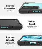 OnePlus Nord Case | Fusion-X - Three close-up views showing raised lips, screen bezels, and precise port cutouts for protection.