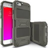 iPhone 6s Plus / 6 Plus Case | Rebel - Olive green rugged protective phone case with textured grip and Ringke branding.
