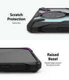 Redmi K30 Pro / Poco F2 Pro Case | Fusion-X - Close-up of protective phone case showing raised camera lips and screen bezels.