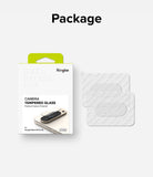 Google Pixel 10 Pro XL | Camera Glass - Ringke camera tempered glass protector packaging and two protective film sheets.