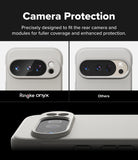 Google Pixel 10 Pro XL Case | Onyx Magnetic - Comparison showing Ringke case providing superior camera module coverage.
