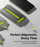 [Bundle] Google Pixel 10 Pro XL Case | Fusion Matte - Bundle - Google Pixel 10 Pro XL screen protector installation kit with alignment tray and step-by-step instructions.