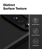 [Bundle] Google Pixel 10 Pro Case | Onyx - Google Pixel 10 Pro Case | Onyx - Close-up of black phone case texture with icons for non-slip, impact protection, and premium TPU.