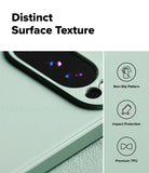 [Bundle] Google Pixel 10 Pro Case | Onyx - Google Pixel 10 Pro Case | Onyx - Close-up of a textured mint green phone case highlighting camera cutout and icons.