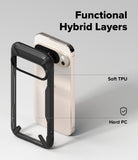 Google Pixel 10 Pro / 10 Case | Fusion-X - Exploded view of a phone case showing soft TPU and hard PC layers.