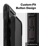 Google Pixel 10 Pro / 10 Case | Fusion-X - Close-up of a black phone case highlighting textured buttons and precise cutouts.