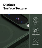 [Bundle] Google Pixel 10 Case | Onyx Magnetic - Google Pixel 10 Case | Onyx Magnetic - Close-up of textured green phone case with icons for non-slip, impact protection, and TPU.