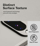 Google Pixel 10 Case | Onyx Magnetic - Close-up of textured phone case with anti-fingerprint and easy-to-clean icons.