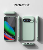 Google Pixel 10 Case | Onyx - Mint green phone case shown from multiple angles including front, back, and sides.