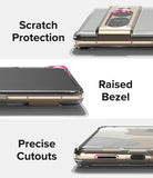 Google Pixel 7 Pro Case | Fusion Matte - Close-ups showing camera protection, raised screen bezels, and port cutouts.