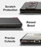 Google Pixel 7 Pro Case | Fusion Matte - Close-ups showing scratch protection, raised bezels, and precise port cutouts.