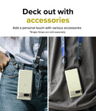 Google Pixel 7 Case | Fusion Matte - Two people wearing Google Pixel 7 phones on lanyards attached to protective cases.