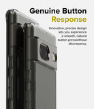 Google Pixel 7 Case | Fusion Matte - Side view of a Google Pixel 7 in a matte black case highlighting tactile buttons.
