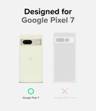 Google Pixel 7 Case | Onyx - Comparison showing Google Pixel 7 is compatible while Pixel 7 Pro is not.