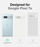 Google Pixel 7a Case | Onyx - Compatibility chart showing Pixel 7a is supported while Pixel 7 and 7 Pro are not.