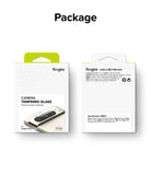 Google Pixel 8 Pro | Camera Protector Glass [3 Pack] - Front and back view of Ringke camera protector retail packaging.