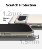 Google Pixel 8 Pro Case | Fusion - Clear case showing 1.2mm camera lip and 1.5mm raised screen bezel for scratch protection.