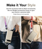 Google Pixel 8 Pro Case | Fusion Matte - Two people wearing phones with colorful lanyards attached to the case.