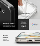 Google Pixel 9a Case | Fusion Matte - Features micro-dot pattern, protective film, wireless charging, and precise cutouts.