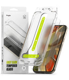 Google Pixel 9 Pro XL Screen Protector | Easy Slide Tempered Glass - Google Pixel 9 Pro XL Screen Protector - Ringke Easy Slide tempered glass kit with installation tray and two protectors.