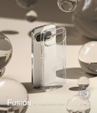 Google Pixel 9 Pro / 9 Case | Fusion - Clear protective phone case standing next to a white Pixel 9 Pro smartphone.