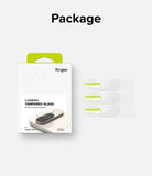 Google Pixel 9 | Camera Glass - Ringke camera tempered glass 3-pack packaging and three individual lens protectors.