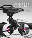 Quick & Go | Grip Bike Mount - Hex key tightening the bike mount bolt to ensure a secure, vibration-resistant fit.